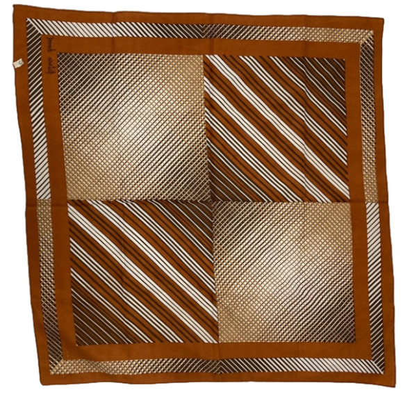 PATRICIA DUMONT MADE IN ITALY SCARF - 26” X 26” - Picture 6 of 7